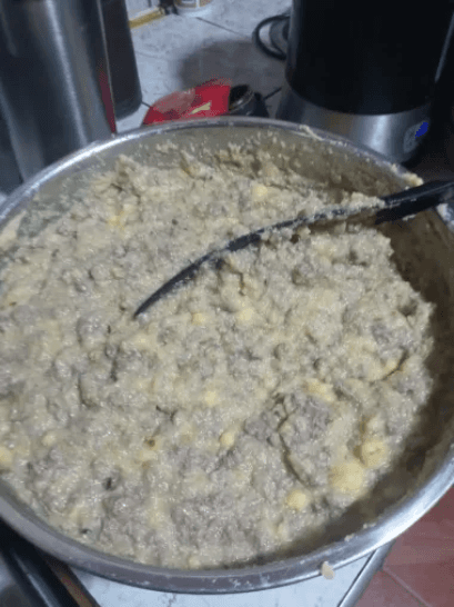 El relleno de los choris