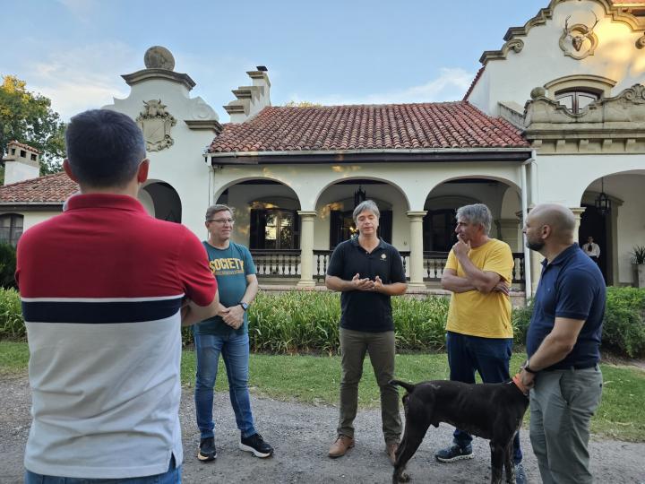 Borla y los ministros Puccini y Bastia visitaron rincones con gran potencial turístico del departamento
