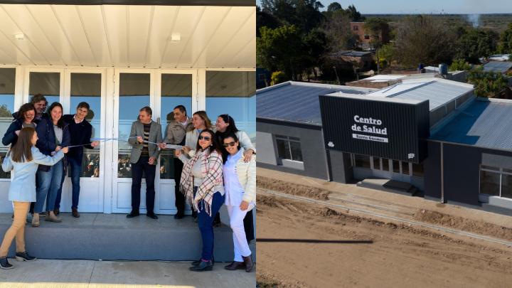 Santa Rosa de Calchines inauguró un centro de salud sustentable