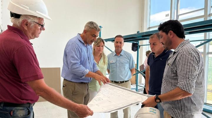 Avanza la construcción del nuevo hospital de Helvecia