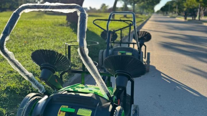 Nuevas barredoras urbanas en San Javier