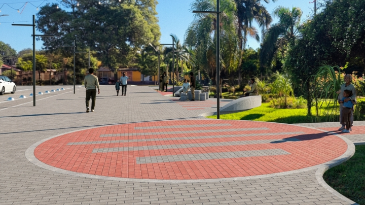 Santa Rosa de Calchines comienza la transformación de su centro urbano