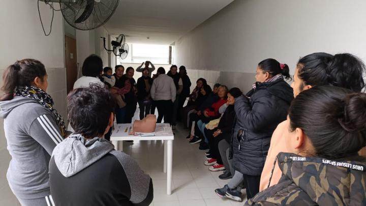 Colonia Teresa fue sede de una nueva jornada de Agenda Salud con amplia participación de la comunidad