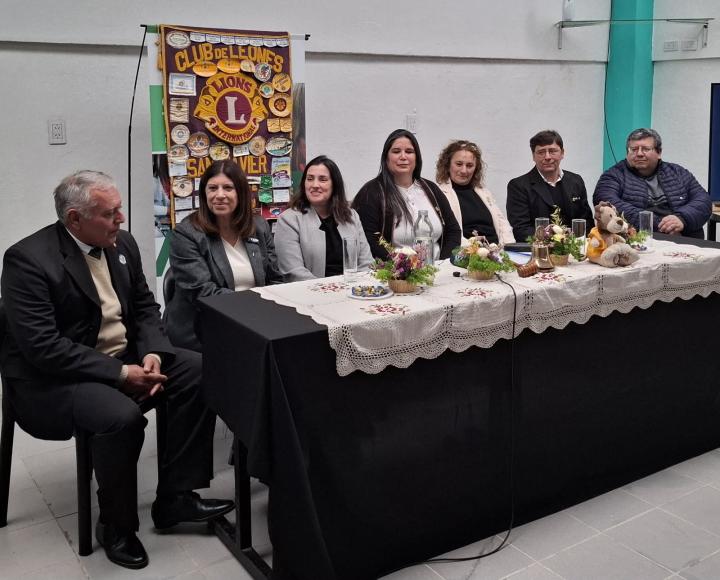 Ángela Ríos asumió la presidencia del Club de Leones San Javier para el período 2026-2027
