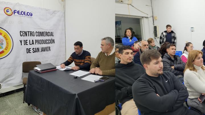 Sergio Wilhelm asumió la presidencia del Centro Económico de San Javier y la Región
