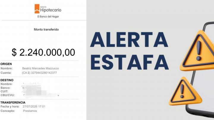 Comercios de San Javier y Alejandra, en la mira de estafadores con transferencias falsas