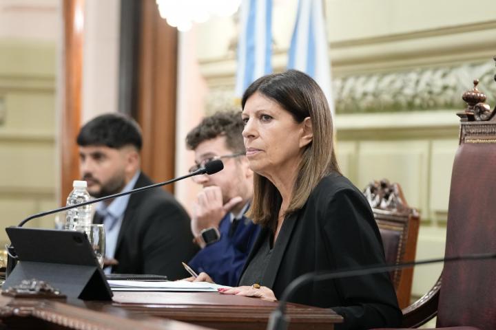 Clara García fue reelecta presidente de la Cámara de Diputados de Santa Fe