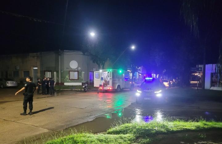 San Javier: masculino herido tras caerse de la moto en Santa Fe y Libertad