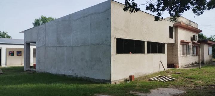 Avance de obra del Programa Mil Aulas en el distrito San Javier