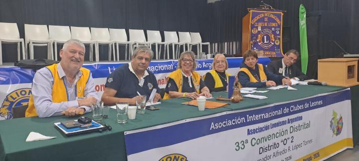 El Club de Leones San Javier participó de la Convención Nacional y Distrital en Paraná