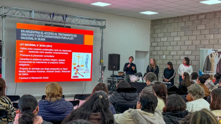 Cayastá realizó una charla de prevención en adicciones