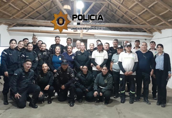 Personal de la Unidad Regional XIV se capacitó en operativos para eventos masivos