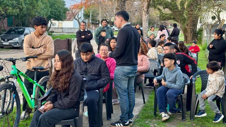 Saladero Cabal recibió por primera vez al Registro Civil Móvil