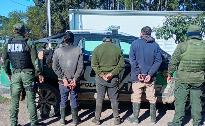 San Javier: quisieron carnear un ternero y fueron descubiertos por Los Pumas