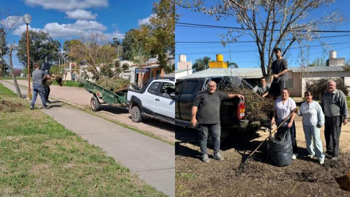 La Municipalidad de San Javier agradece a los vecinos autoconvocados por su colaboración en la limpieza