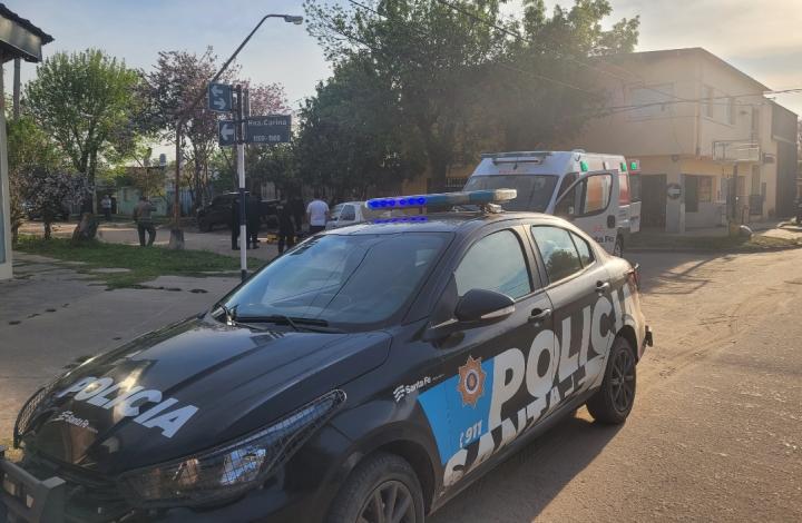 San Javier: mujer lesionada en accidente de tránsito sobre General Lopez y Hermana Carina