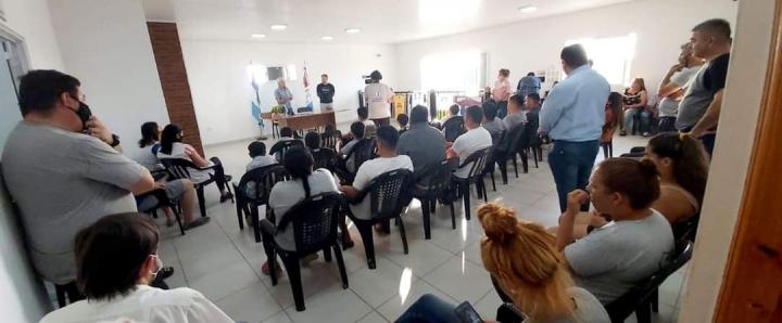 Fuerte apoyo del Senador Baucero a instituciones de San Javier 