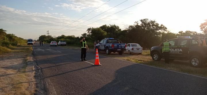 San Javier: Falleció un motociclista en la ruta, tras chocar el acoplado de un tractor