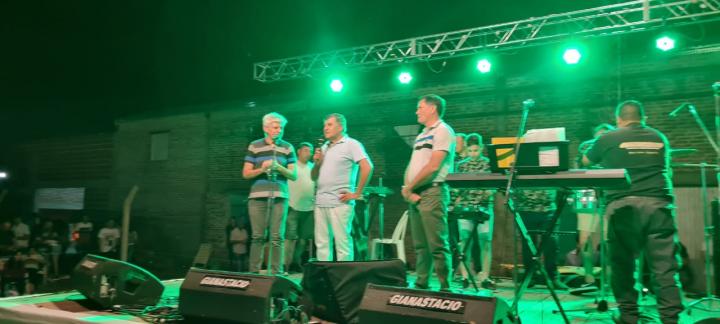 La Brava: Miguel Regginelli acompañó al Club Juventud Unida en evento cultural