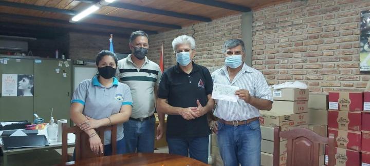 El Senador Baucero y Miguel Reginelli dialogaron sobre importantes proyectos para La Brava y sus instituciones 