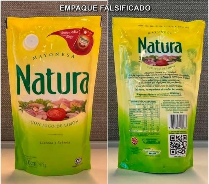 La ANMAT advirtió sobre paquetes truchos de Mayonesa Natura 