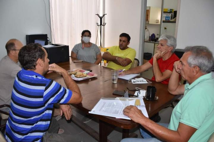 El Senador Baucero se reunió con el Intendente y el Consejo de Administración de la Cooperativa