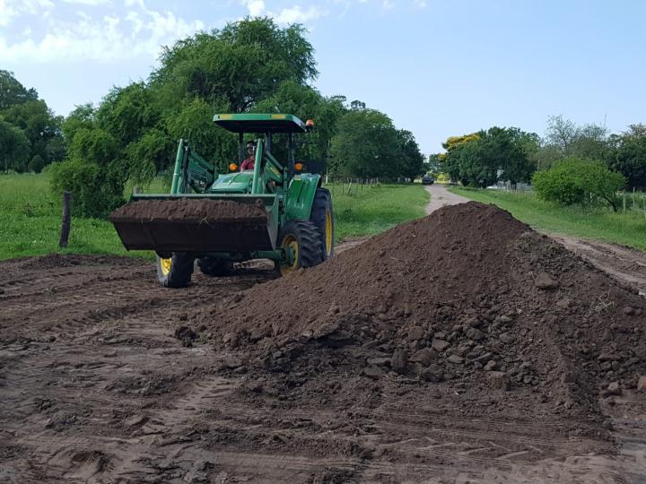 Cacique Ariacaiquín: La Presidenta Comunal anunció que empezó  una importante obra de cordón cuneta 