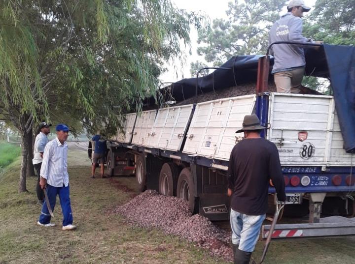 La Comuna de Colonia Teresa comenzará con la obra de ripiado en las calles de la localidad 