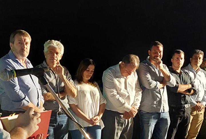 El Senador acompañó a la Sociedad Rural de San Javier en inauguración de obras