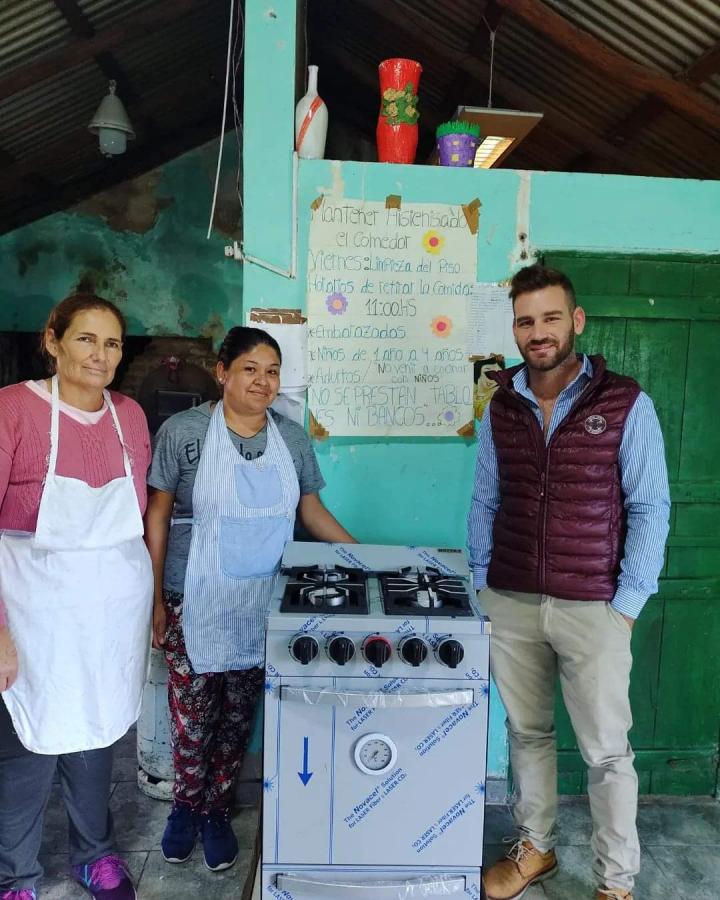 Alejandra: Nueva cocina industrial para el comedor y merendero de Los Jacintos 