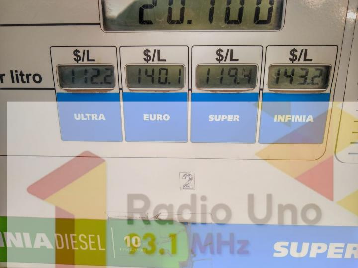 YPF aumentó el precio de los combustibles en todo el país. Mirá los precios en San Javier. 