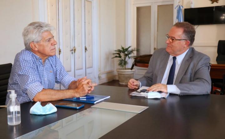 El Senador Baucero se reunió con el Ministro de Seguridad y solicitó personal, móviles y mejoras edilicias 