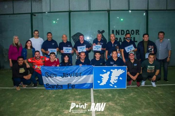 San Javier: Homenaje a los Veteranos de Malvinas durante torneo de pádel