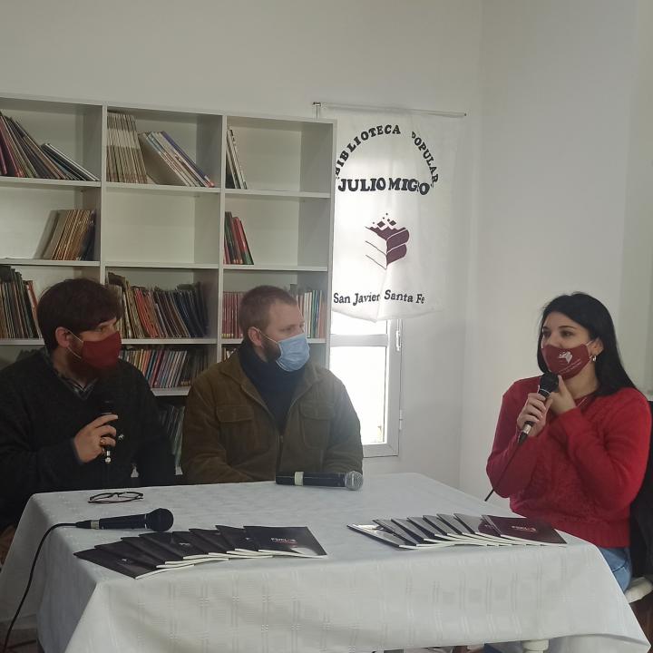 Se presentó la editorial Julio Migno en San Javier