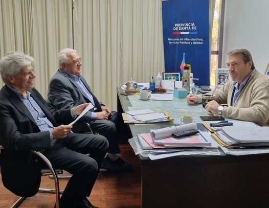 El Senador Baucero y su par Sosa se reunieron con Oscar Ceschi