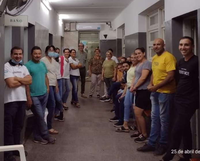 Alejandra: José Torterola y la nueva comisión asumieron en el Samco