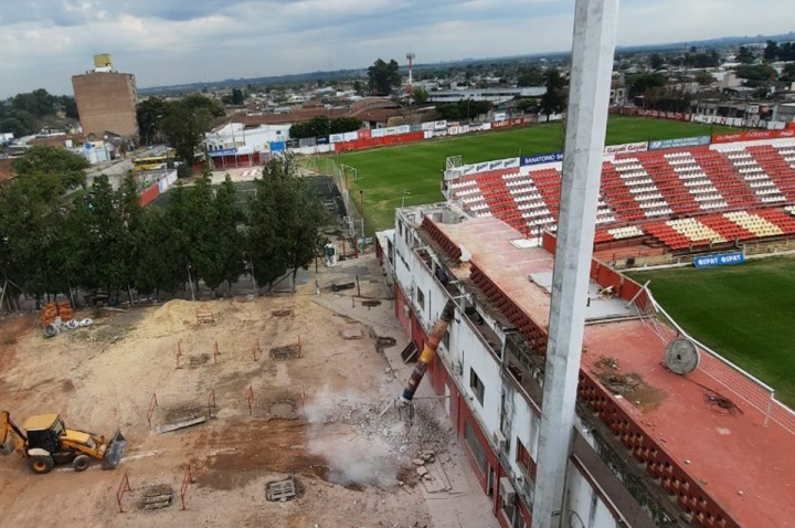 Importantes nuevos avances en la obra de la bandeja en Unión