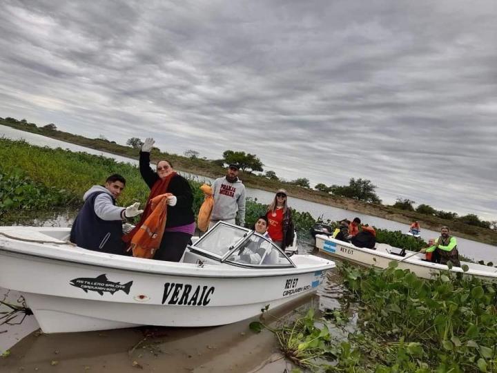 Exitosa Segunda Jornada Solidaria para la limpieza de las barrancas del río San Javier