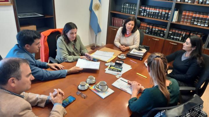 La Intendente a cargo Maribel González y equipo municipal, con agenda en Buenos Aires 