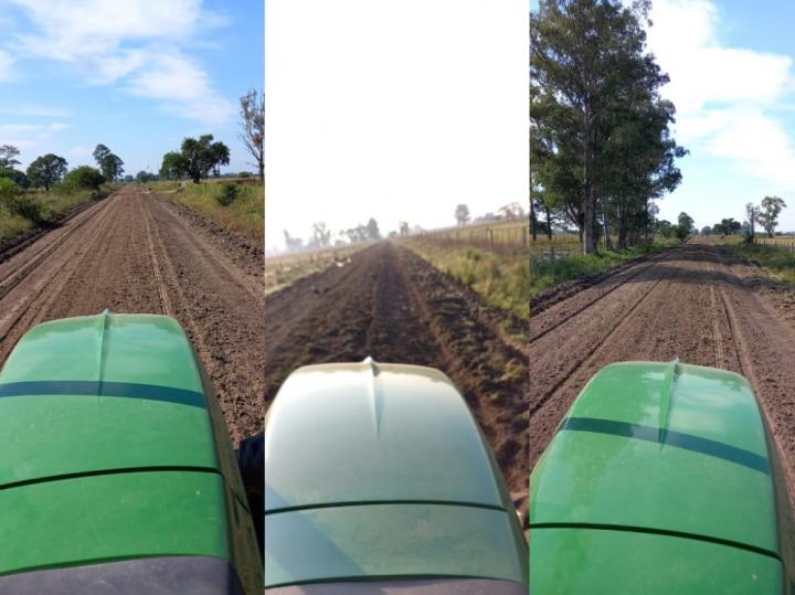 La Comuna de Colonia Mascías y San Joaquín avanza con el arreglo de caminos 