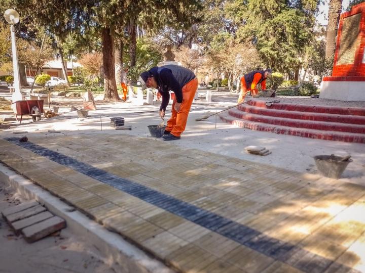 Tramo final para las obras en la Plaza 