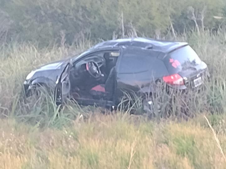 Mujer y niños de Colonia Dolores lesionados tras accidentarse en Ruta N°39