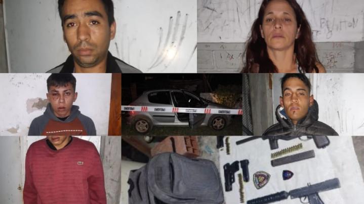 Dos de los detenidos por el feroz ataque con ametralladoras a un policía son adolescentes