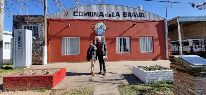 La Brava: El Senador Baucero visitó la comunidad