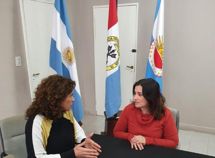 La Lic. Maribel González fue recibida por la Intendente de Vera y su equipo de trabajo 