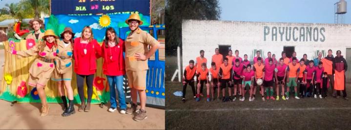 Jardín de Infantes N°30 y Club Payucanos de Helvecia agradecen al Senador Kaufmann su apoyo