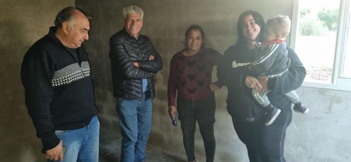 Baucero visitó Cacique Ariacaiquín
