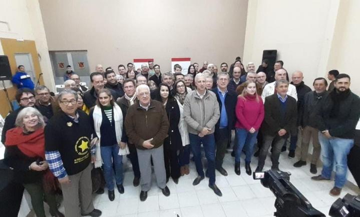 Dionisio Scarpin y mas de 150 dirigentes se reunieron en Margarita por la Ruta 11