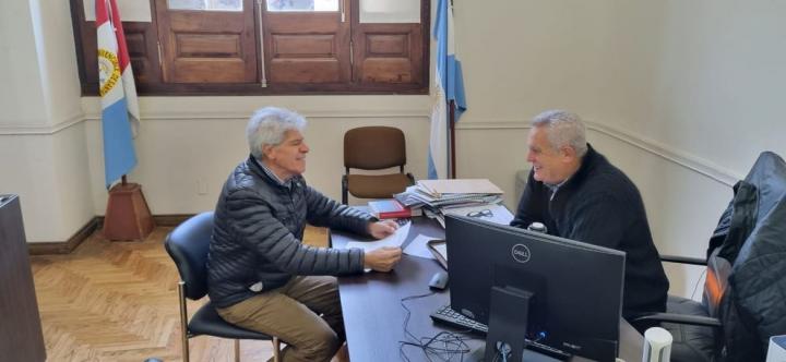 El Senador Baucero se reunió con el secretario de Comunicación Social