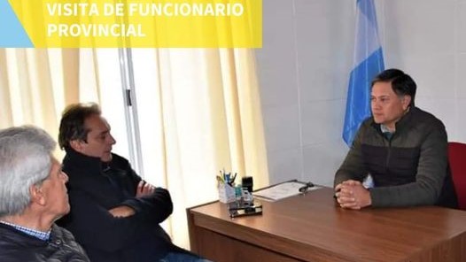La Brava recibió al Director Provincial de Vivienda